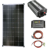 Solaranlage Komplettset SOLARTRONICS 1x130 Watt Solarmodul + 600