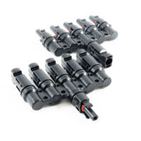 1 - 6 fach Solarstecker kompatibel mit MC4 Solarkabel Y-Verteiler für Solaranlage T 5 fach Stecker