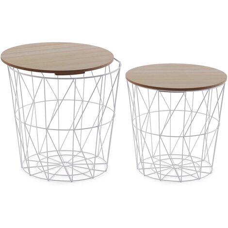 Resol Set Relax Da Giardino: 2 Lettini Master + Tavolino Andorra - Bianco