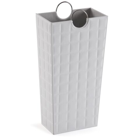 Portaombrelli VERSA Kamira – Design Moderno In Metallo Bianco, 49x15.5x15.5 Cm, Per Ingresso E Corridoio - 4