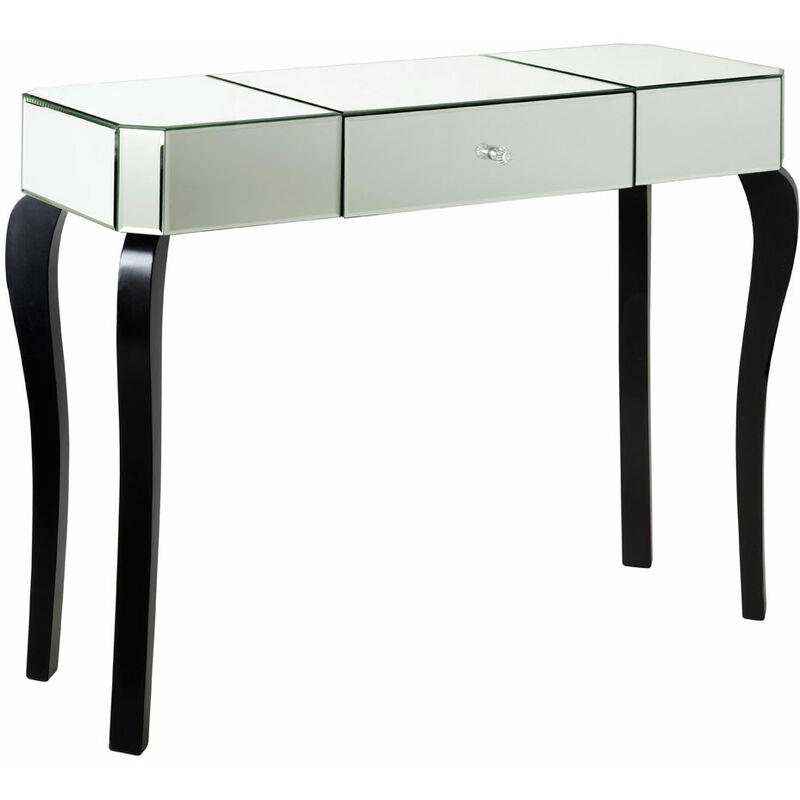 Mirrored Wooden Narrow Console Tables
