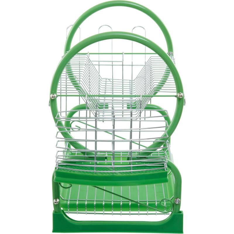 Premier Housewares 2-Tier Dish Drainer - Purple