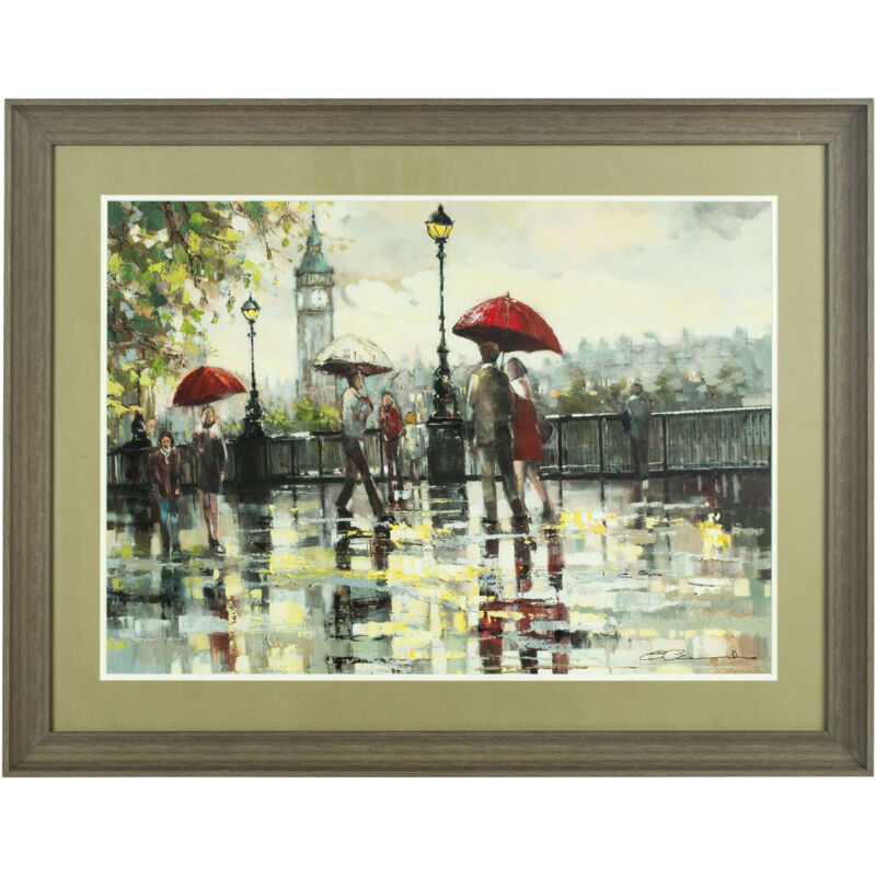 Premier Housewares Framed London Wall Art
