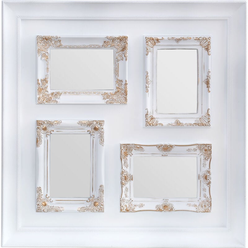 White and gold on sale picture frames