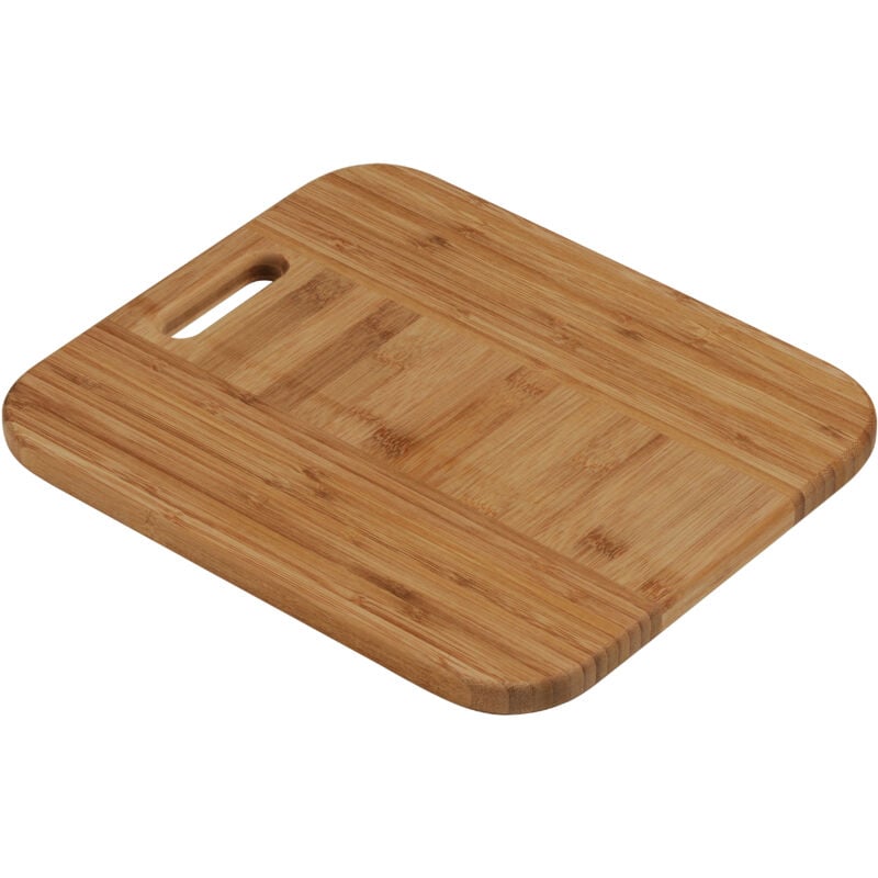 Premier Housewares Bamboo Rounded Chopping Board with Handle