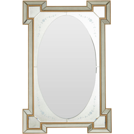 Premier Housewares Can be hung both ways Rectangular Wall Mirror (1/5)