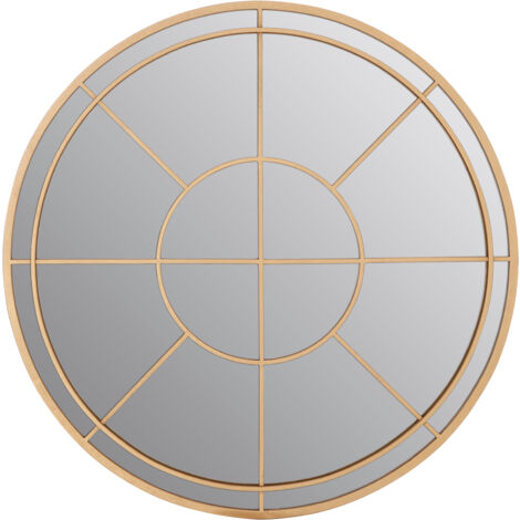 Premier Housewares Beauly Gold Finish Wall Mirror (1/5)