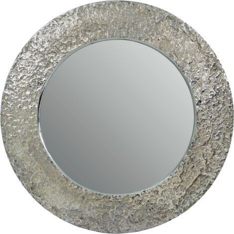 Premier Housewares Akola Nickle Finish Wall Mirror (1/5)