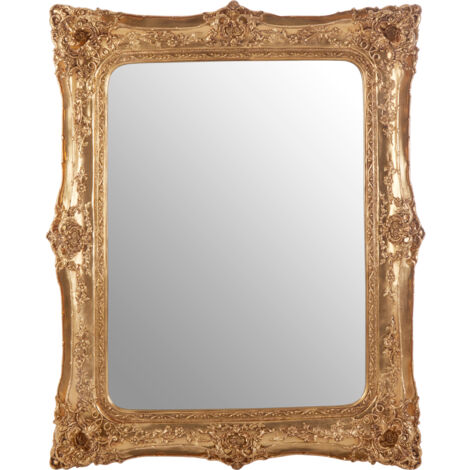 Premier Housewares Marseille Gold Baroque Style Wall Mirror (1/5)