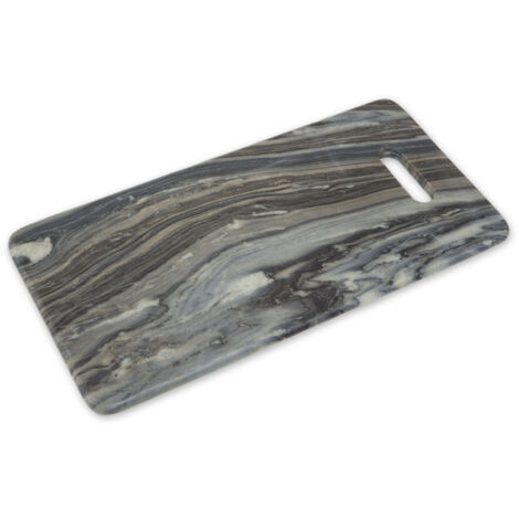 Premier Housewares Rectangular Black Marble Chopping And Serving Board