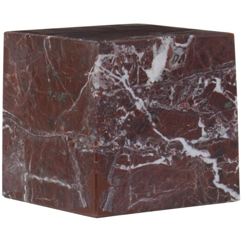 Interiors by Premier Marble Cube Ornament,Durable & Long-lasting Clear Cube Ornament, Easy to Clean Marble Ornament (1/5)