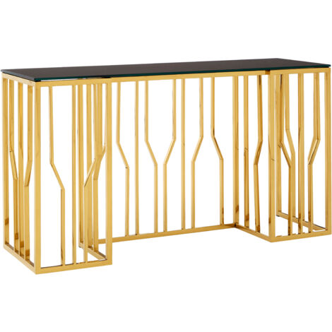 Interiors by Premier Contemporary Hexagonal Console Table, Versatile And Robust Hallway Table, Sturdy Modern Console Table (1/5)