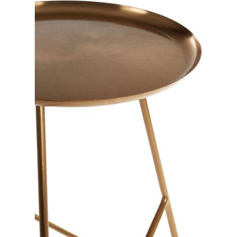 Interiors by Premier Sleek Side Table With Hairpin Legs, Stylish Design Corner Table, Versatile And Practical Side Table By Couch