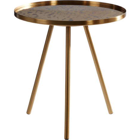 Interiors by Premier Versatile Use Gold Finish Side Table, Elegant Design Sidetable By Couch, Easily Maintained Corner Table (1/3)