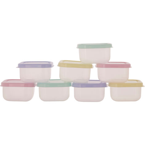 Premier Housewares Set of 8 Assorted Mini Storage Containers (1/2)