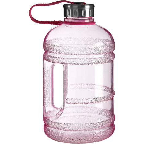 Premier Housewares Pink 1890ml Sports Drinking Bottle