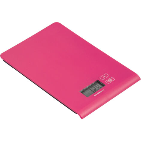 Premier Housewares Hot Pink ABS Kitchen Scale - 5kg (1/2)