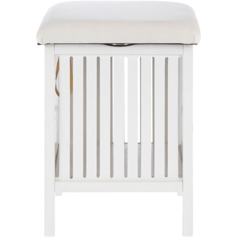 Premier Housewares Rustic Bathroom Stool (1/5)