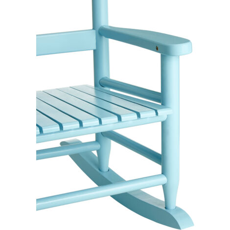 Interiors by Premier Blue Rocking Chair, Non-Harmful Children's Chair ...