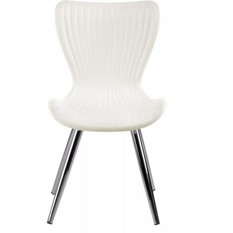 Interiors by Premier Dining Chair, Effortless Cleaning Small Chair for Living Room, Space-Saving Small Chair, Curved Backrest Accent Chair (1/5)