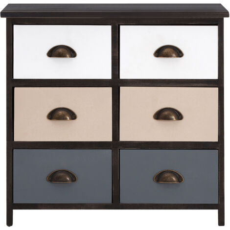 Premier Housewares Urban Loft 6 Drawers Chest (1/5)