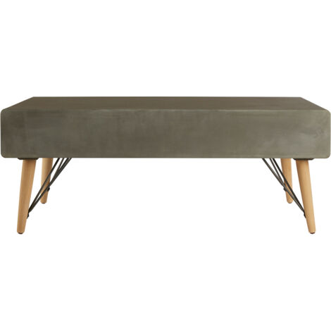 Premier Housewares Coffee Table Six Drawers Living Room Table Fir Wood Veneer Low Coffee Table Modern Living Room Retro Coffee Table w120 x d60 x h46