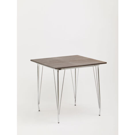 Premier Housewares Cassini Gold Finish Iron LED Table Mirror