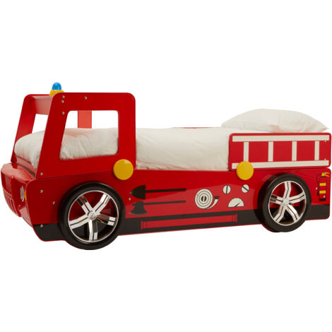 Premier Housewares Kids Red Fire Engine Bed (1/5)