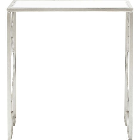Premier Housewares Merlin Silver Leaf Side Tables Ä‚ËĂ˘â€šÂĂ˘â‚Ĺ› Set of 2 (1/5)