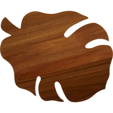 Interiors by Premier Leaf Design Chopping Board, Natural Wood Chopping Board For Kitchen Counter Top, Wood Chopping Board (1/5)
