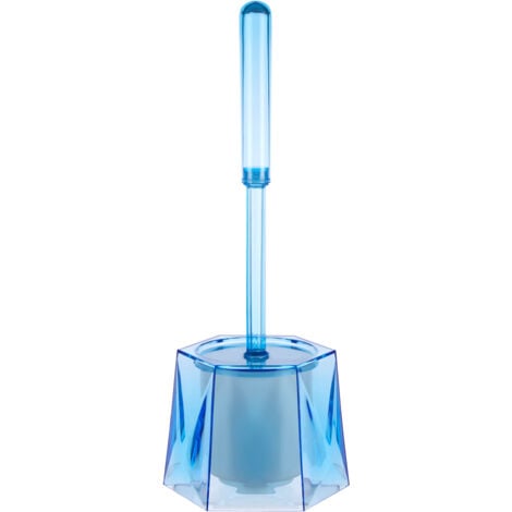 Premier Housewares Dow Blue Acrylic Toilet Brush Holder