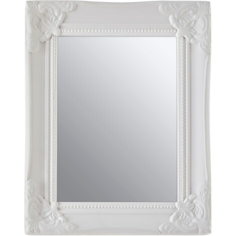 Premier Housewares White Wash Photo Frame / Frames Wooden Picture Frames For Wall Contemporary Rectangular Photo Frames For Bedroom / Living Room / Hallways 3 x 26 x 21 (1/3)