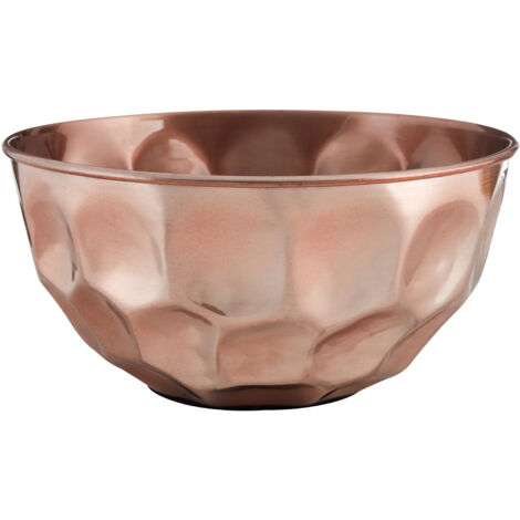 Premier Housewares Bowl With Copper Finish/ Made From Strong Aluminum/ Decorative Piece/ Punch Bowl/ Fruit Bowl/ Durable 26 x 13 x 26