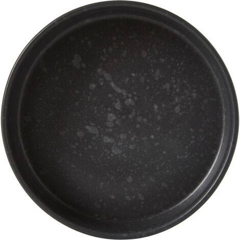Interiors By Premier Textured Large Grey Stoneware Bowl,Dual Grey Shaded Bowl With Splash Marks,Sturdy Bowl For Everyday Use