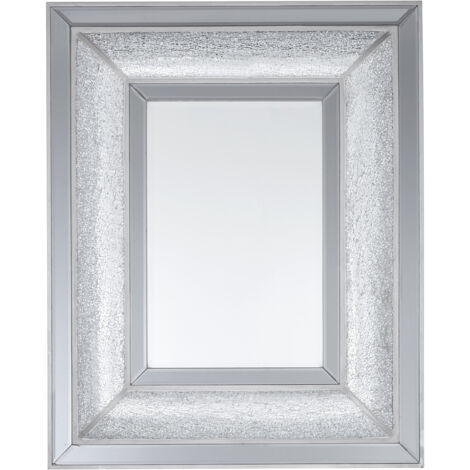 Interiors by Premier Glass Mosaic Wall Mirror, Antique wall Mirror with Bevelled Edges, Modern Wall Mirror For Living Room (1/5)