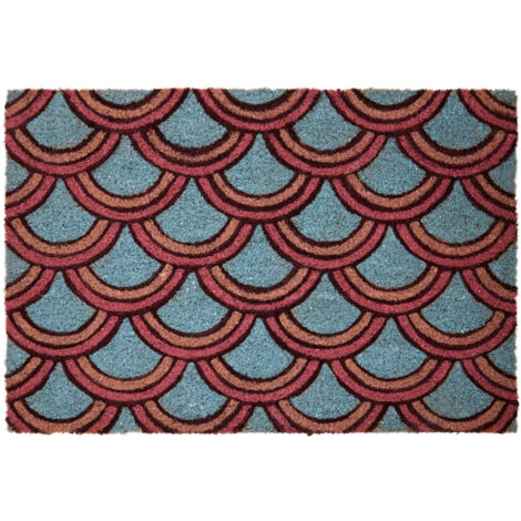 Premier Housewares Multicolored Design Door Mat Non Slip Floor Mat Indoor And Outdoor Welcome Mat With Robust Coir For Door Entrances House Entryway Kitchen Outside Porch And More 40 x 2 x 60 (1/3)