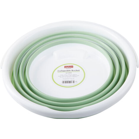 Premier Housewares Grey White Collapsible Dish Rack With Handle/ Green Cutlery Drainer Rectangular Portable Compact Convenient for Everyday Use w32 x d32 x h25cm (1/5)