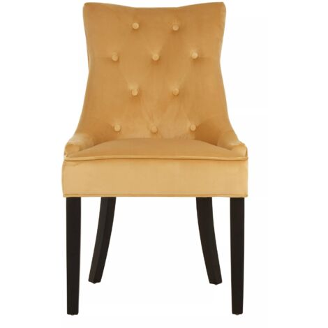 Interiors by Premier Beige Velvet Chair, Enchanting Sleep Chair, Easy to Assemble Borg Chair, Comfy Dining Chair (1/5)