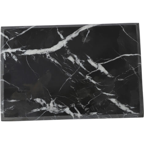 Interiors by Premier Black & Gold Marble Chopping Board, High-Quality Cutting bBoard, Stain-Resistant Gold Marble Board (1/4)