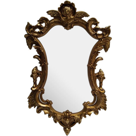 Premier Housewares Neo-Classical Gold Finish Wall Mirror (1/5)