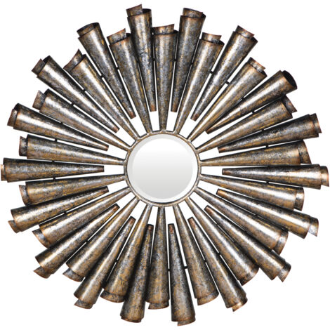 Premier Housewares Tribeca Silver Wall Mirror (1/3)