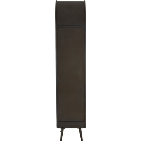 Interiors by Premier Industrial Bar Cabinet, Ample Storage Wooden Shelves, Durable Wine Storage Tall Bar Unit, Wooden Cabinet