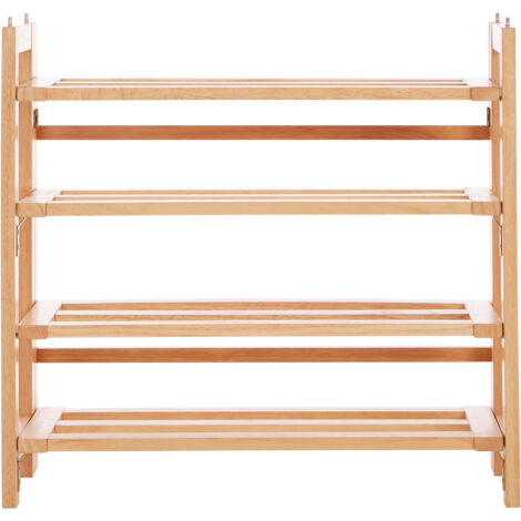 Premier Housewares 4 Tiers Folding Shoe Rack (1/5)