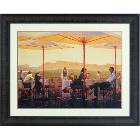Premier Housewares Framed Winery Terrace Wall Art (1/3)