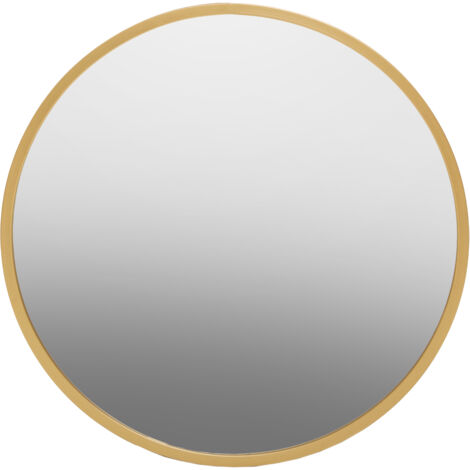 Premier Housewares Saska Gold Finish Wall Mirror (1/5)