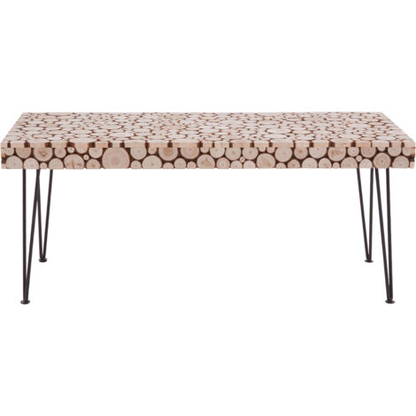 Interiors by Premier Handcrafted Coffee Table, Versatile Design Wooden Table, Stable Coffee Table, Sleek Table With Hairpin Legs (1/5)