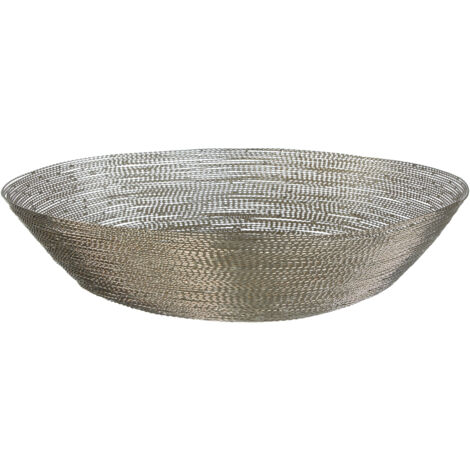 Premier Housewares Hege Nickel Wire Decorative Bowl 5cm