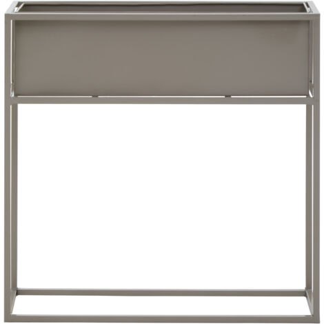Interiors by Premier Floor Standing Grey Plant Box, Contemporary Design Plant Container, Versatile Garden Box For Planting (1/5)