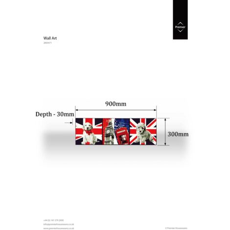 Premier Housewares London Icons Wall Art