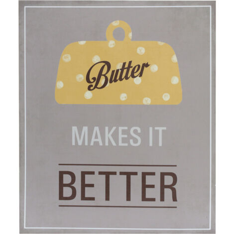 Premier Housewares Butter Makes It Better Wall Plaque (1/3)